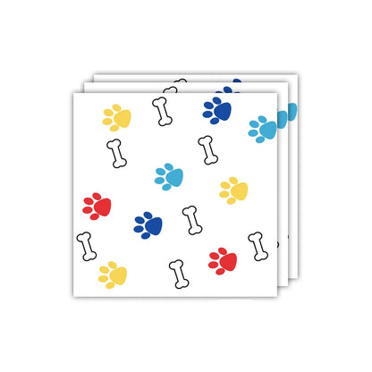 Decoração para Festa Canina Pratos, Copos, Guardanapos, Toalha, Bandeira, Balões e Topper de Bolo!