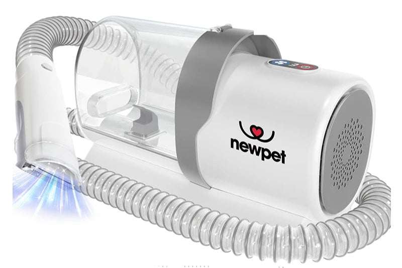 Newpet Aspirador e Kit de Tosa para Pets com Copo de 2,5L