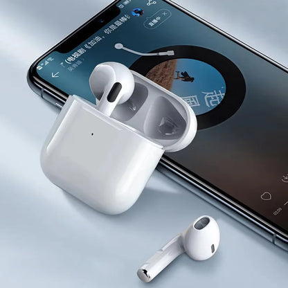 Fones de Ouvido Sem Fio AIR PRO4 – Liberdade Conforto e Som Imersivo