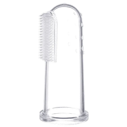 Escova Dedeira de Silicone Macio para Higiene Bucal Saudável do Seu Cão!