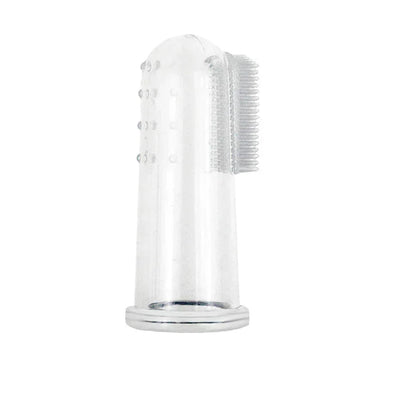 Escova Dedeira de Silicone Macio para Higiene Bucal Saudável do Seu Cão!