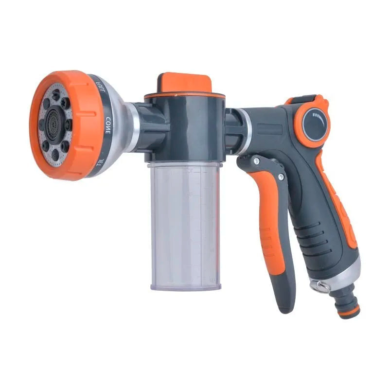 Aqua Dog 8 em 1 com Pistola a Jato de Pressão e Reservatório de Sabão para Banho Pet